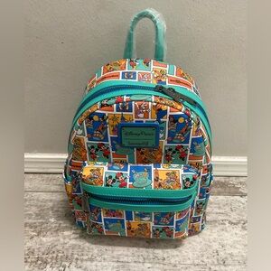 NWT loungefly Disney Parks Mickey and Friends Play in the Park Backpack